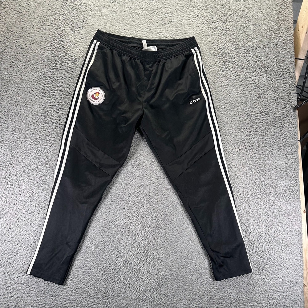 Adidas Aeroready Pants Men's XL Black Track Tapered Running Gym Workout Sports